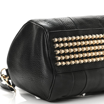 Alexander Wang Pebbled Lambskin Rocco Black Pale Gold Hardware 7 of 10