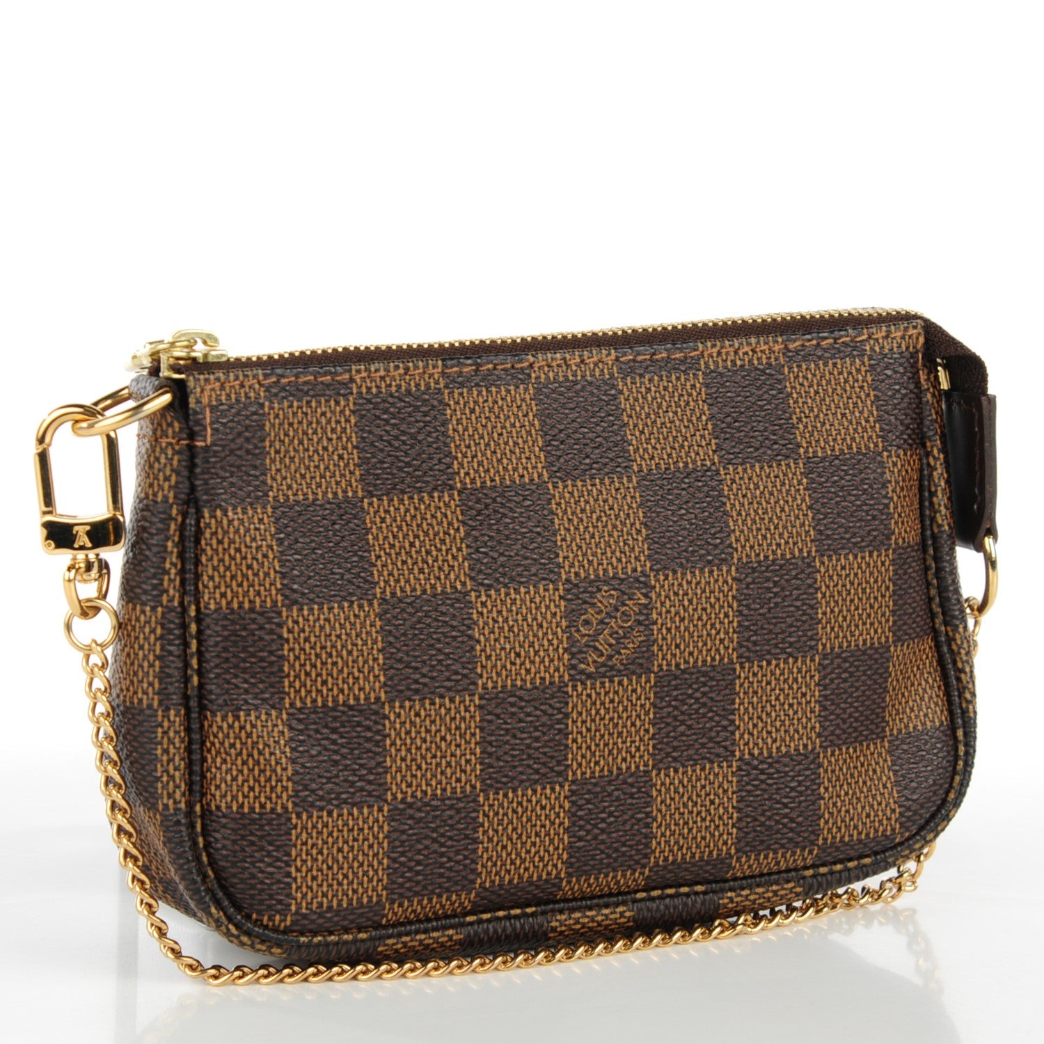 Louis Vuitton Damier Ebene Mini Pochette Accessories 3 of 7