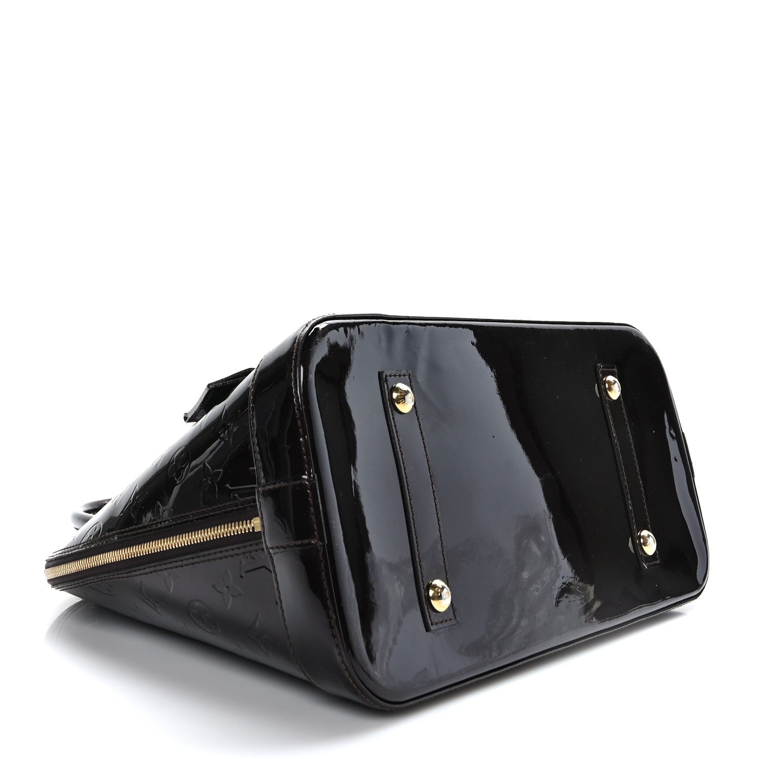Louis Vuitton Vernis Alma MM Amarante 4 of 10