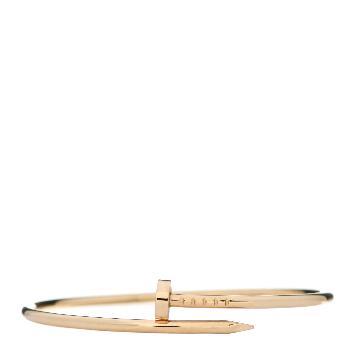 Cartier 18K Yellow Gold Small Juste Un Clou Bracelet 16 1 of 4