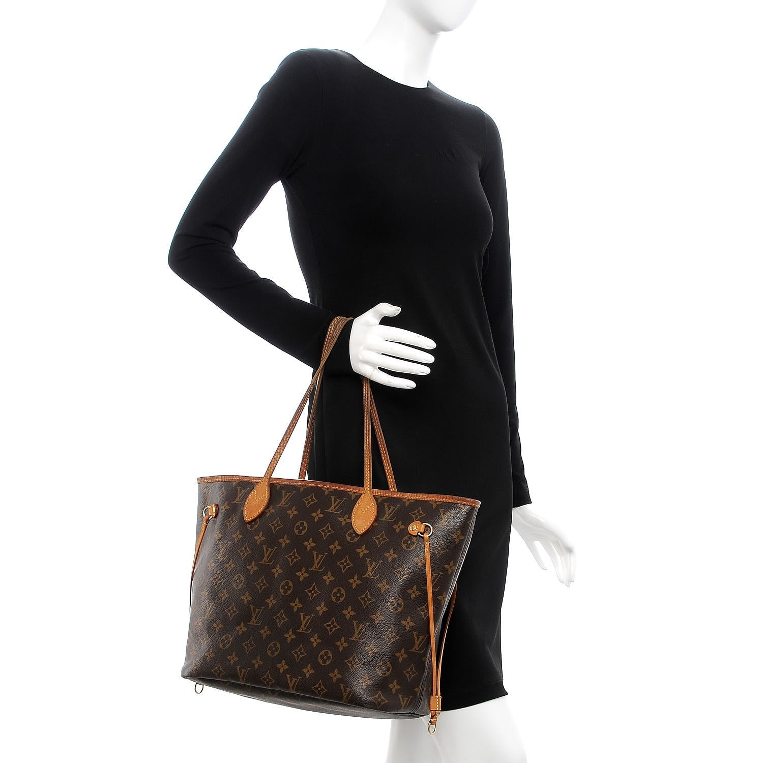Louis Vuitton Monogram Neo Neverfull MM Fuchsia 2 of 14