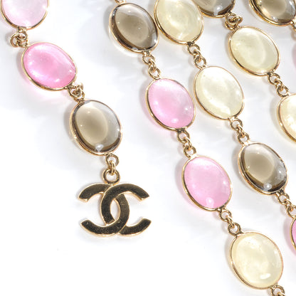 Chanel Poured Glass Chain CC Belt Multicolor 3 of 4