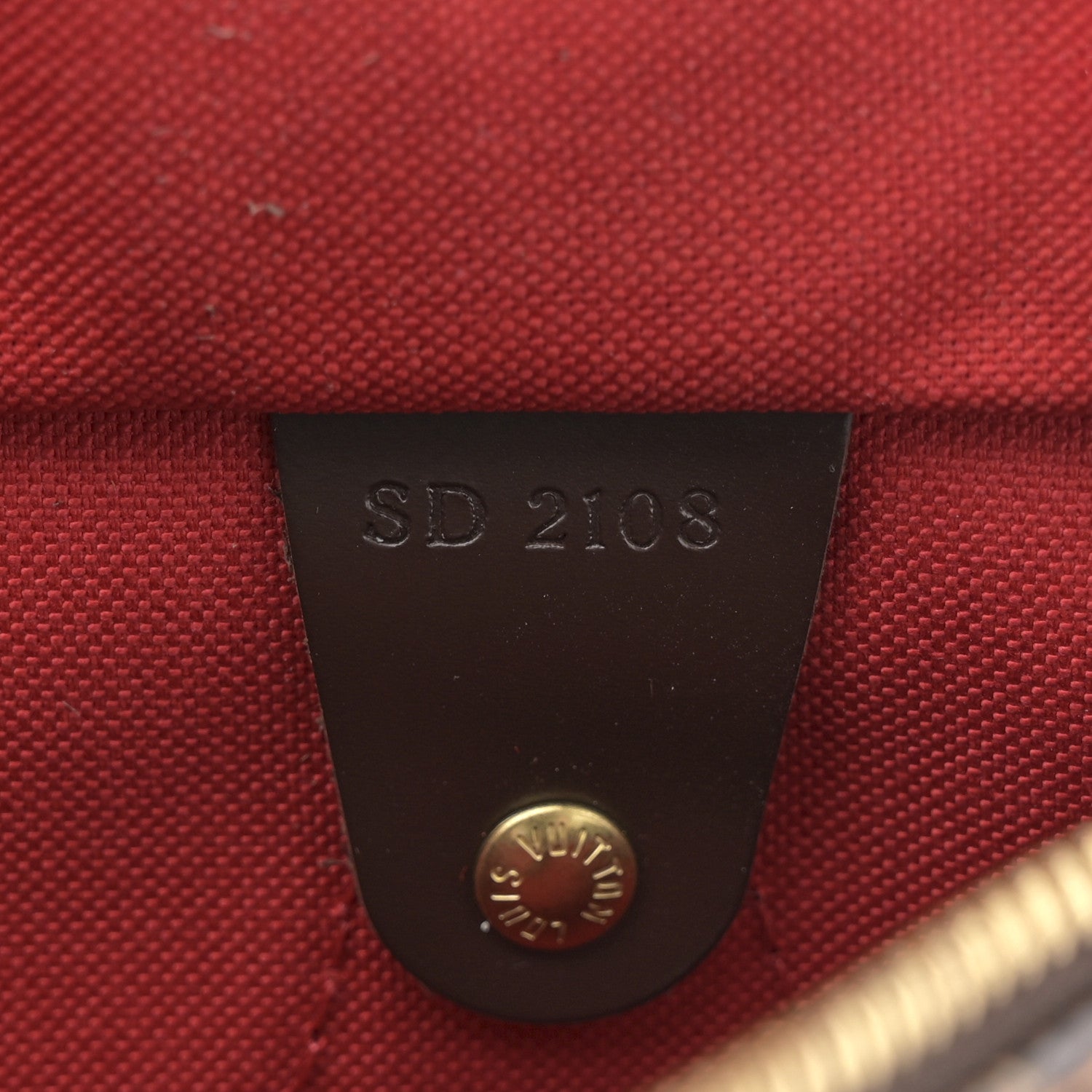 Louis Vuitton Damier Ebene Speedy 25 7 of 12