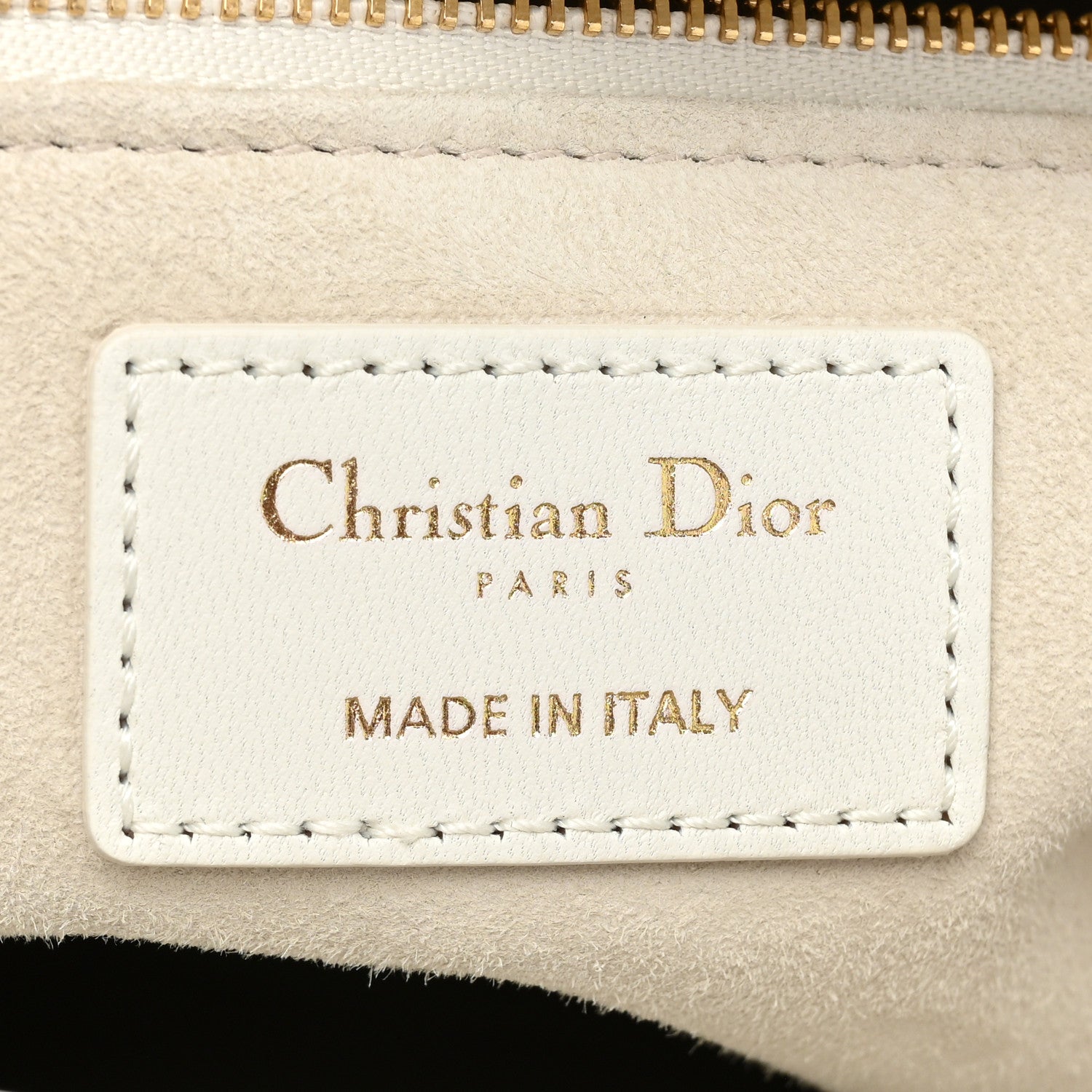 Christian Dior Lambskin Cannage Large Lady Dior White 5 of 7