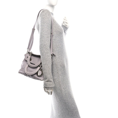 Christian Dior Lambskin Cannage Medium Granville Tote Lilac 2 of 16