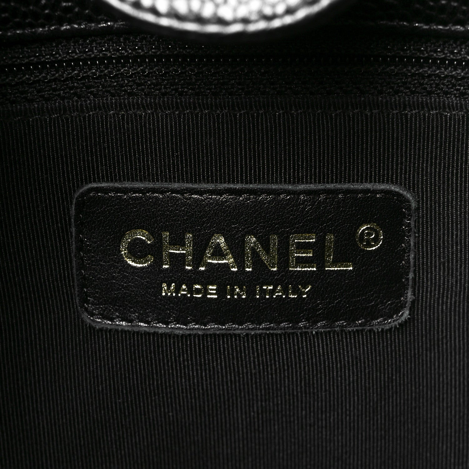 Chanel Caviar Quilted Petit Shopping Tote PST Black 6 of 11
