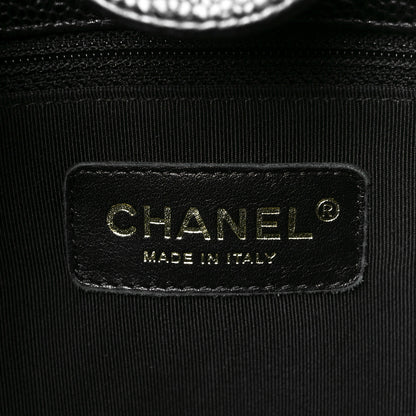 Chanel Caviar Quilted Petit Shopping Tote PST Black 6 of 11