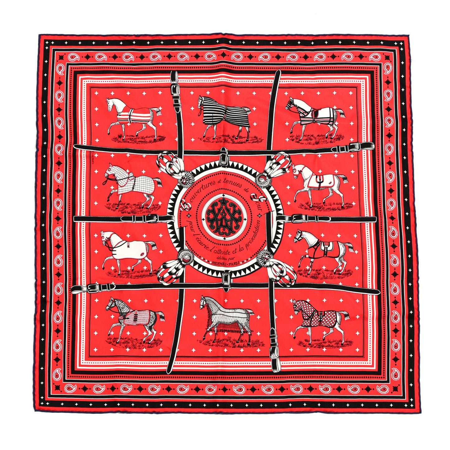 Silk Couvertures Et Tenues de Jour Bandana 70 Rouge