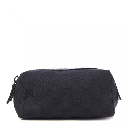 Gucci Monogram Small Cosmetic Case Black 1 of 9