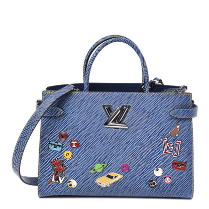 Louis Vuitton Epi Pins Twist Tote Denim Light 1 of 7
