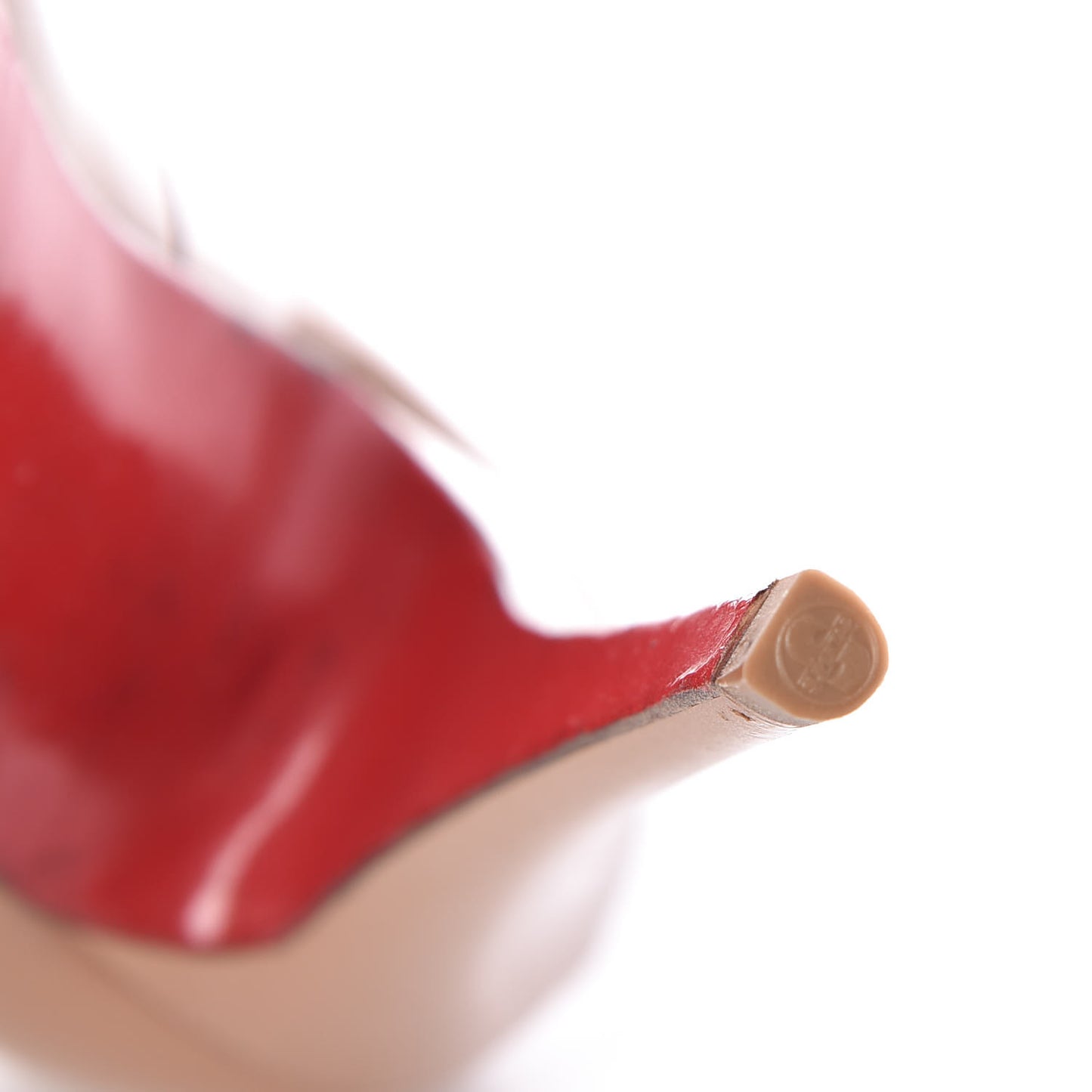 Patent Lady Peep 150 Pumps 38 Nude