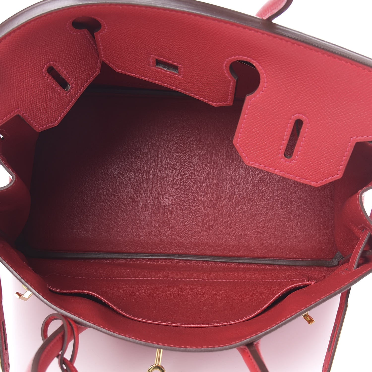 Hermes Epsom Birkin 30 Rouge Casaque 5 of 13