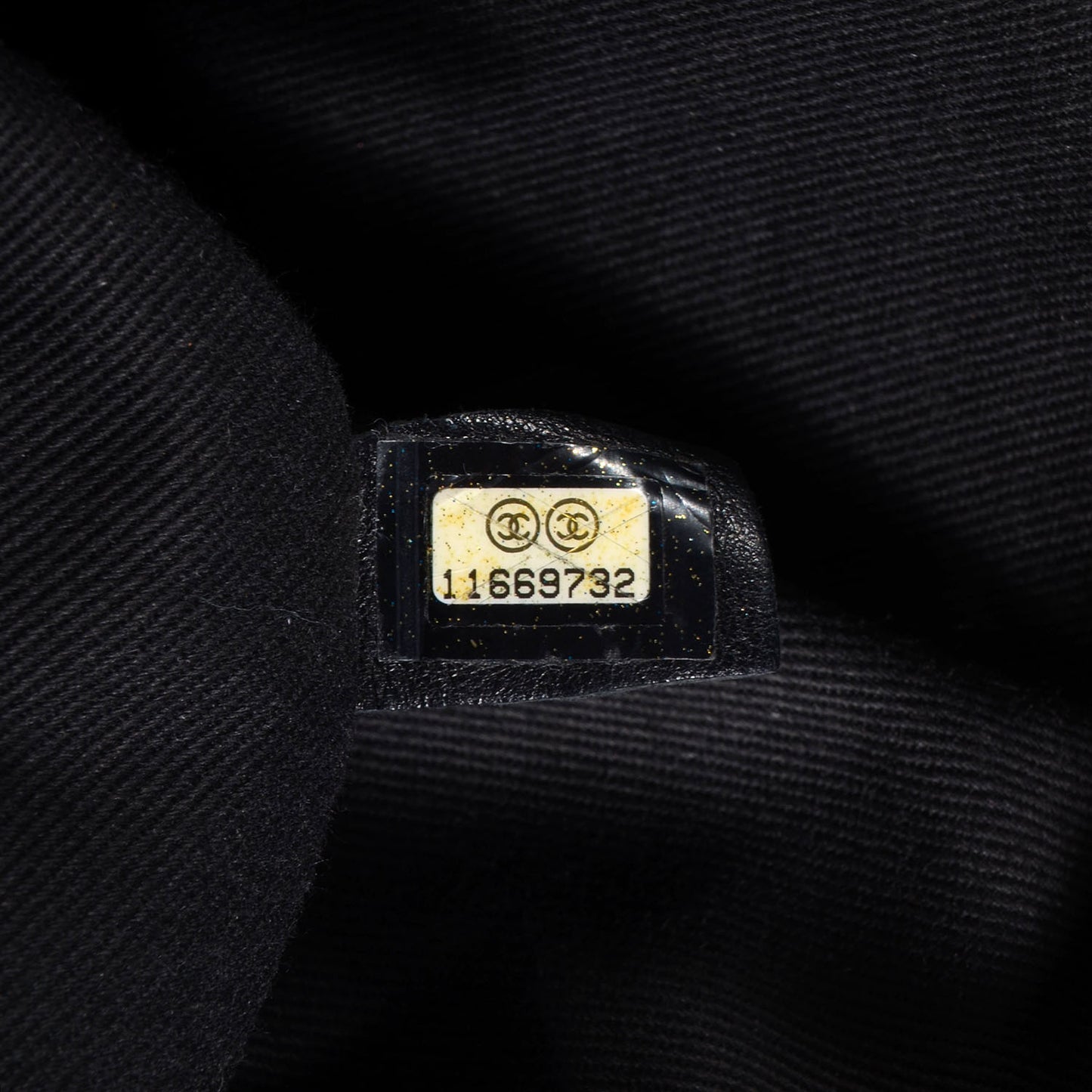 Calfskin Small Diamond Stitch Tote Black