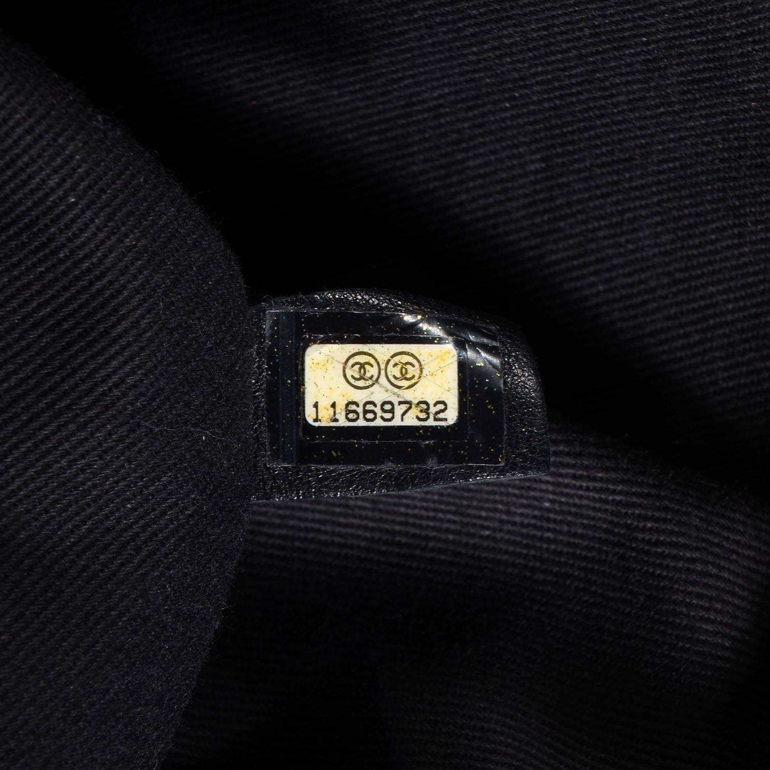 Chanel Calfskin Small Diamond Stitch Tote Black 7 of 7