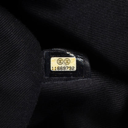 Chanel Calfskin Small Diamond Stitch Tote Black 7 of 7