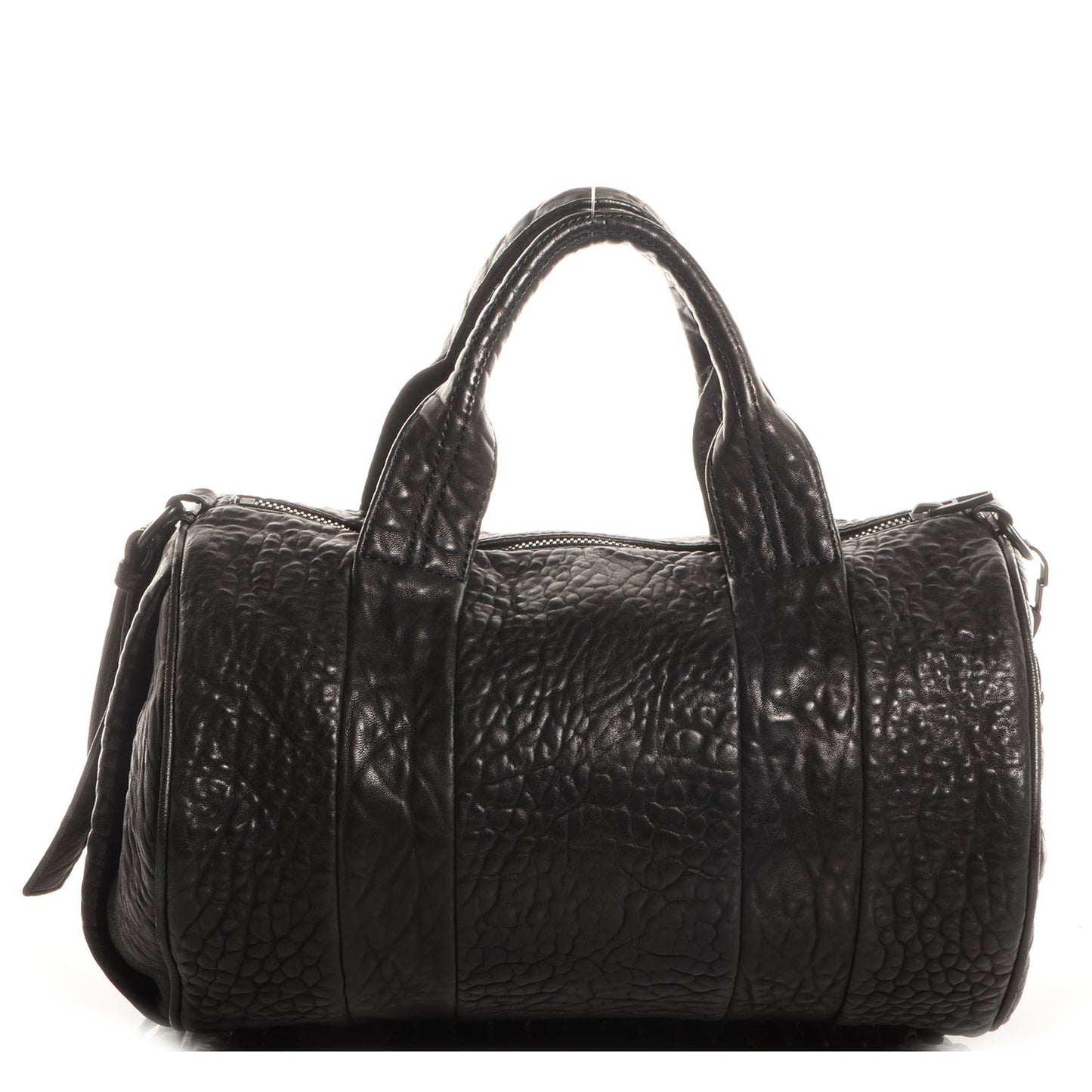 Leather Rocco w Black Hardware Black