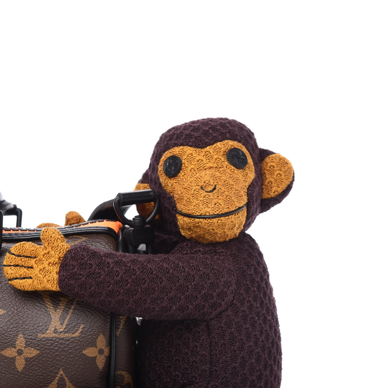 Louis Vuitton Monogram Monkey Puppet LV Friends Keepall XS 762712
