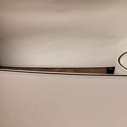 Gucci Calfskin Mini Sylvie Chain Shoulder Bag White 13 of 14
