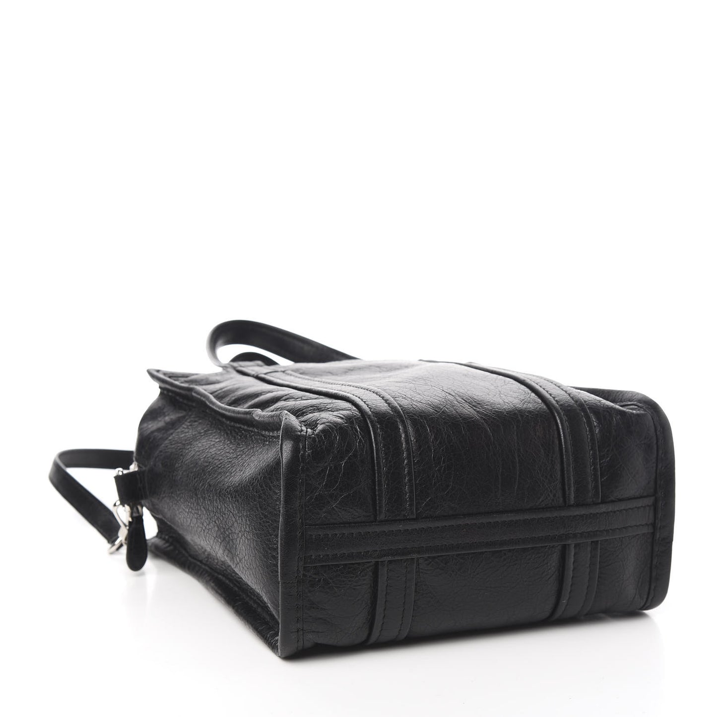 Agneau XS Bazar Shopper Tote Black