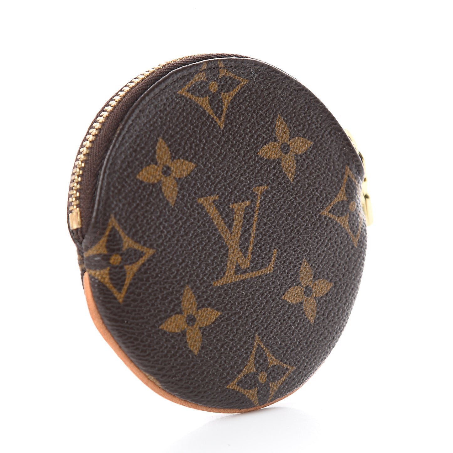 Monogram Round Coin Purse