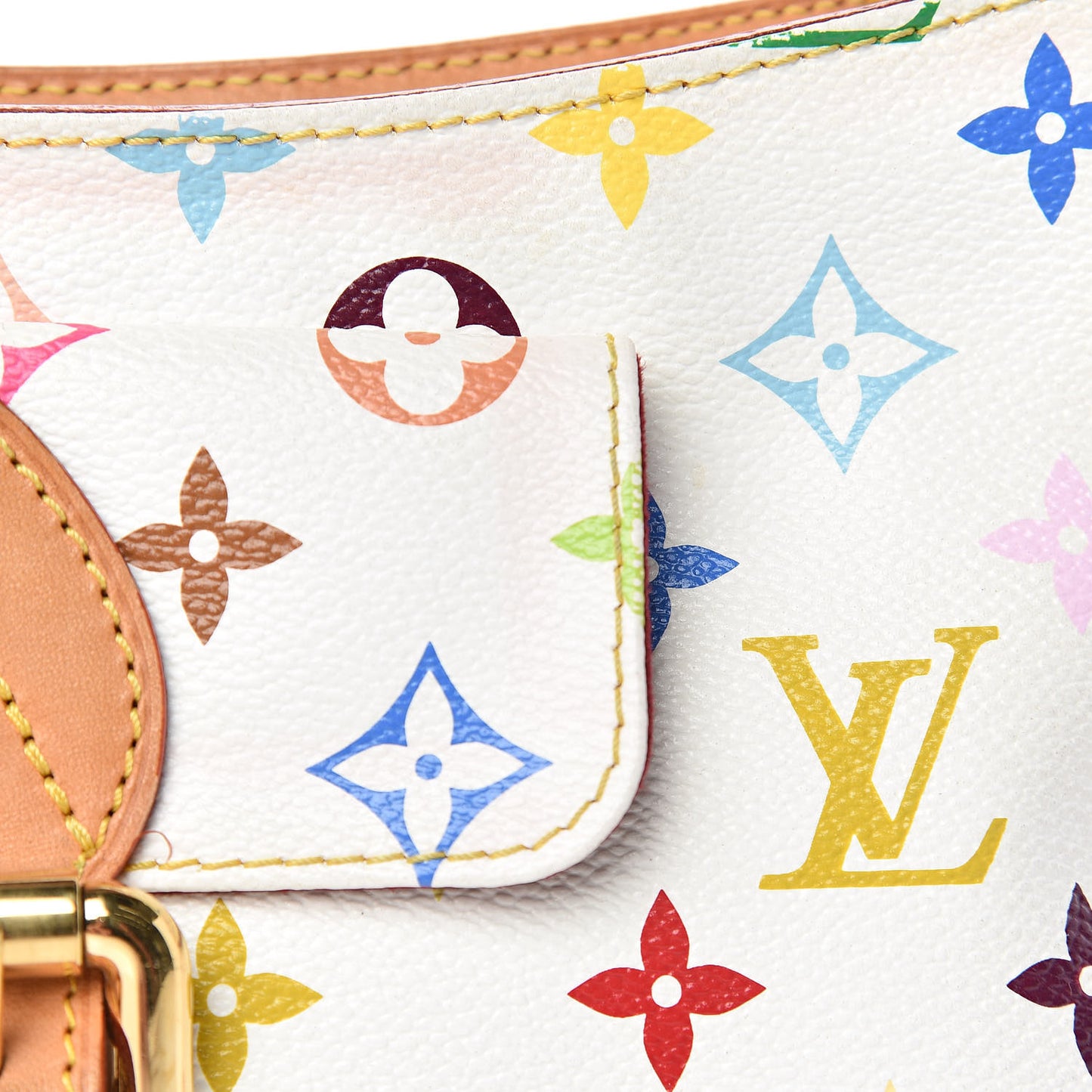 Monogram Multicolor Eliza White