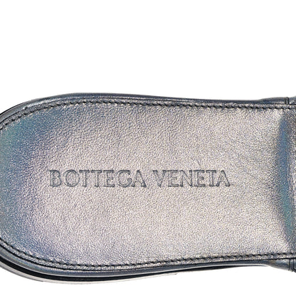 Bottega Veneta Laser Nappa Maxi Intrecciato Lido Flat Sandals 39 Oyster 8 of 9