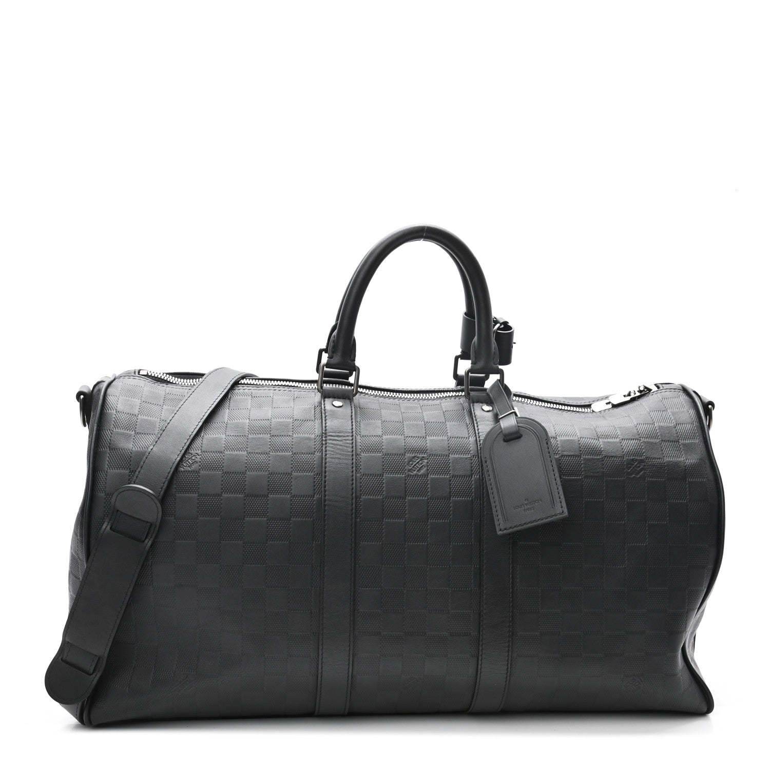 Louis Vuitton Damier Infini Keepall Bandouliere 45 Onyx 2 of 19