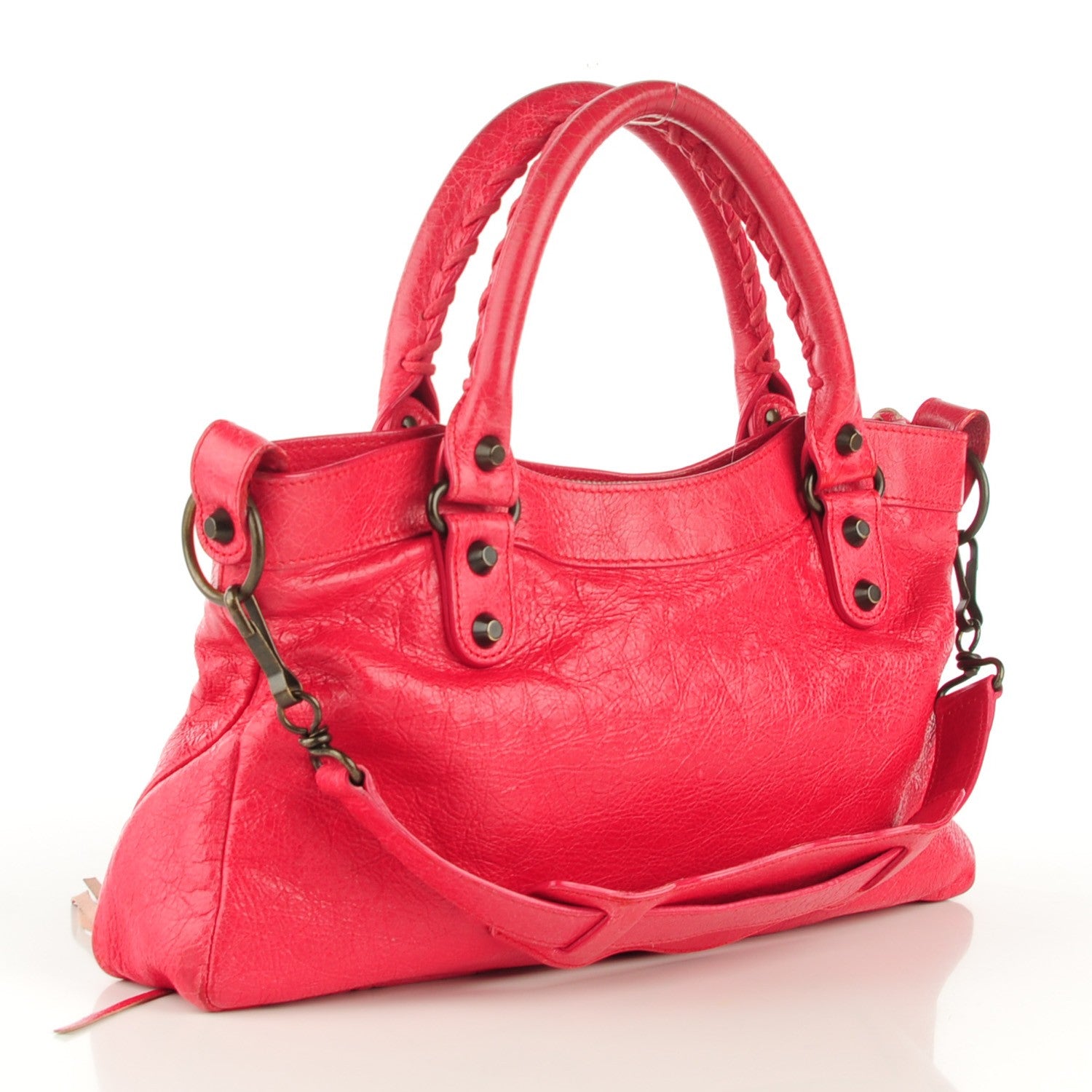 Balenciaga Agneau Classic Hardware First Pourpre 2 of 7
