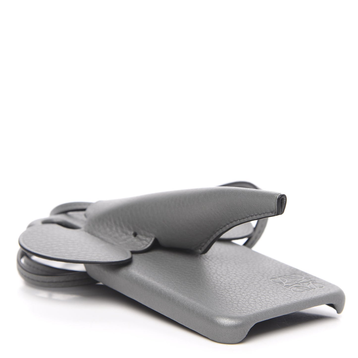 Calfskin Elephant iPhone X/XS Case Grey