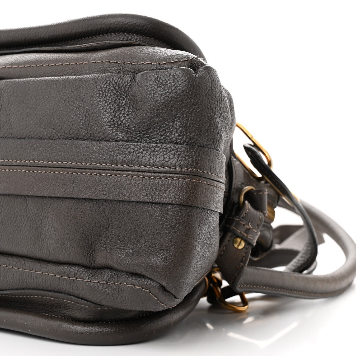 Chloe Calfskin Small Paraty Chocolate 9 of 11