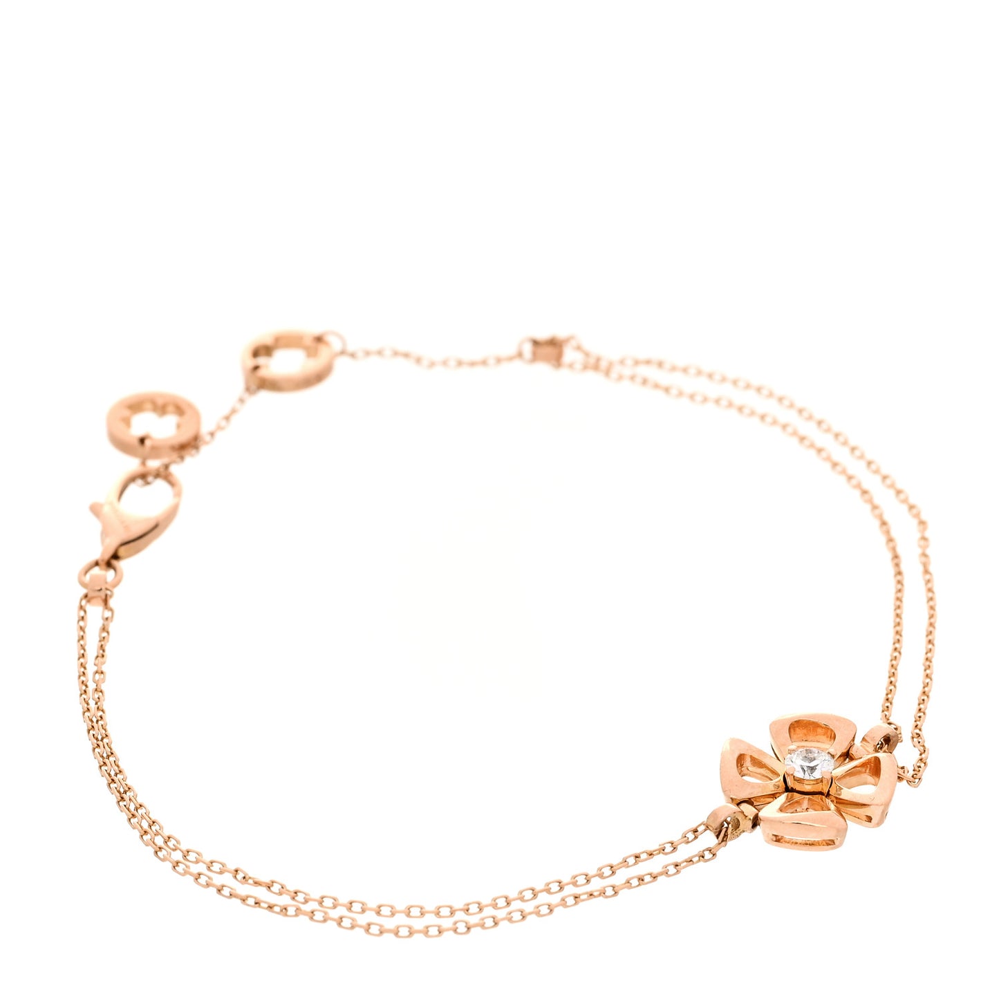 18K Rose Gold Diamond Fiorever Bracelet SM