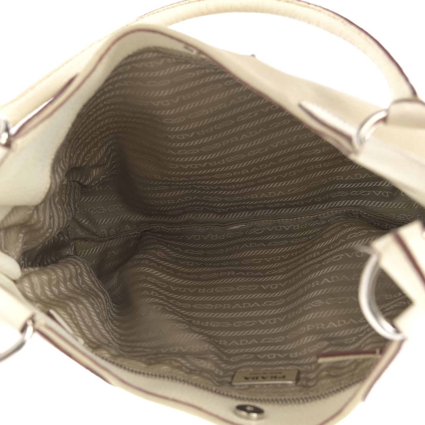 Canapa Moon Shoulder Bag Sabbia White