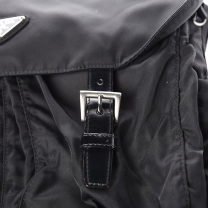 Prada Nylon Vela Messenger Bag Black 11 of 16