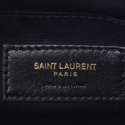Saint Laurent Calfskin Matelasse Monogram Lou Belt Bag Ivory 6 of 9