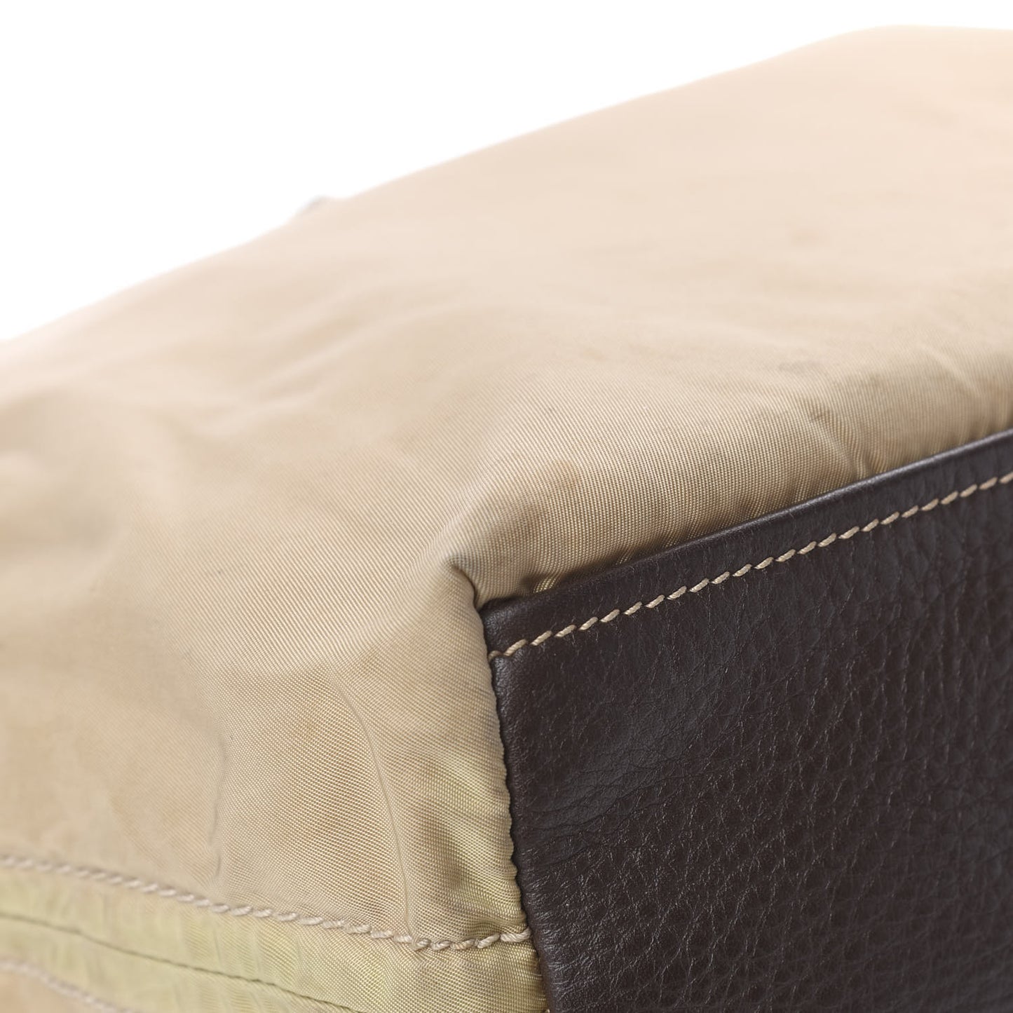 Nylon Tessuto Vitello Daino Hobo Cammello Caffe