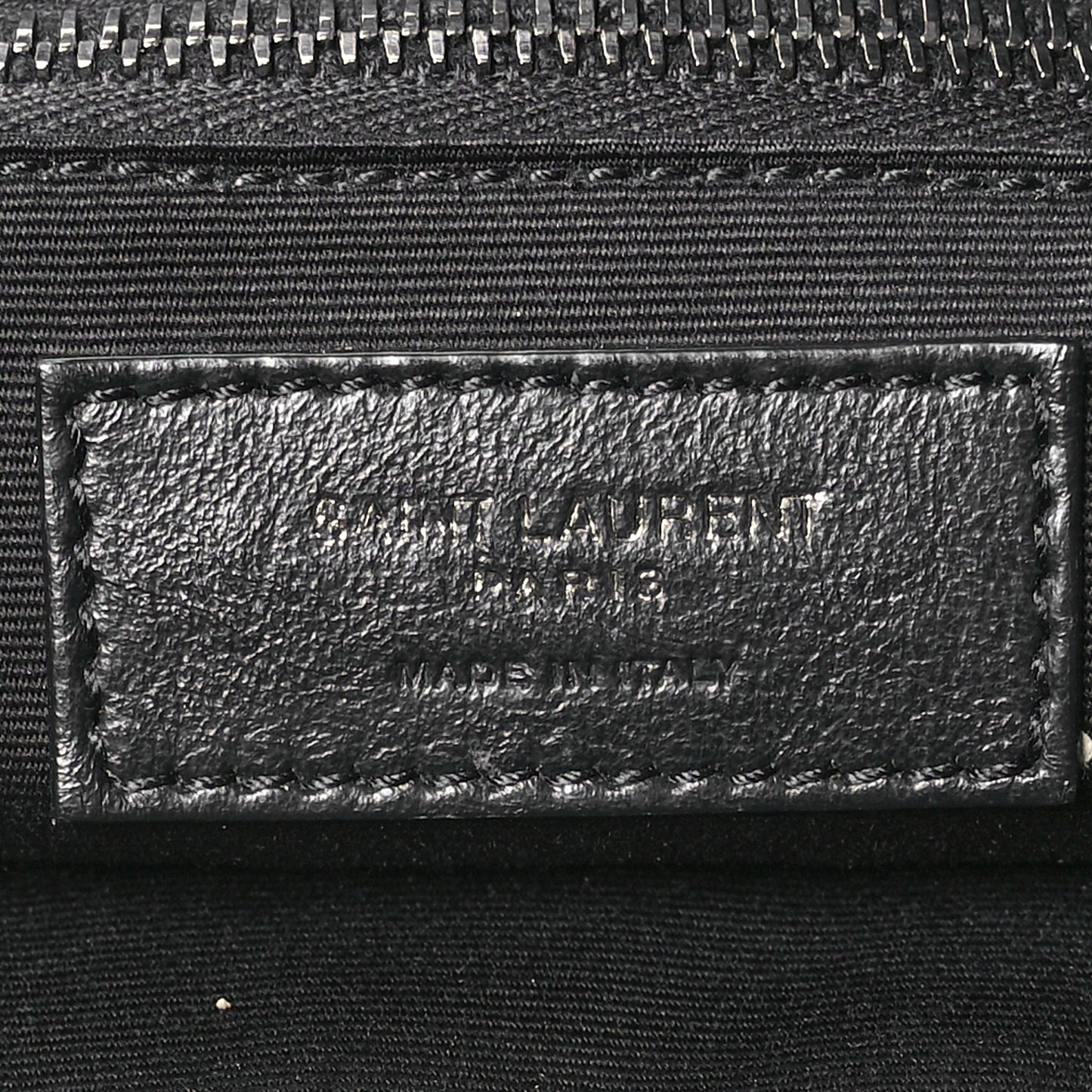 Grained Lambskin Monogram Oversized Niki Chain Satchel Black