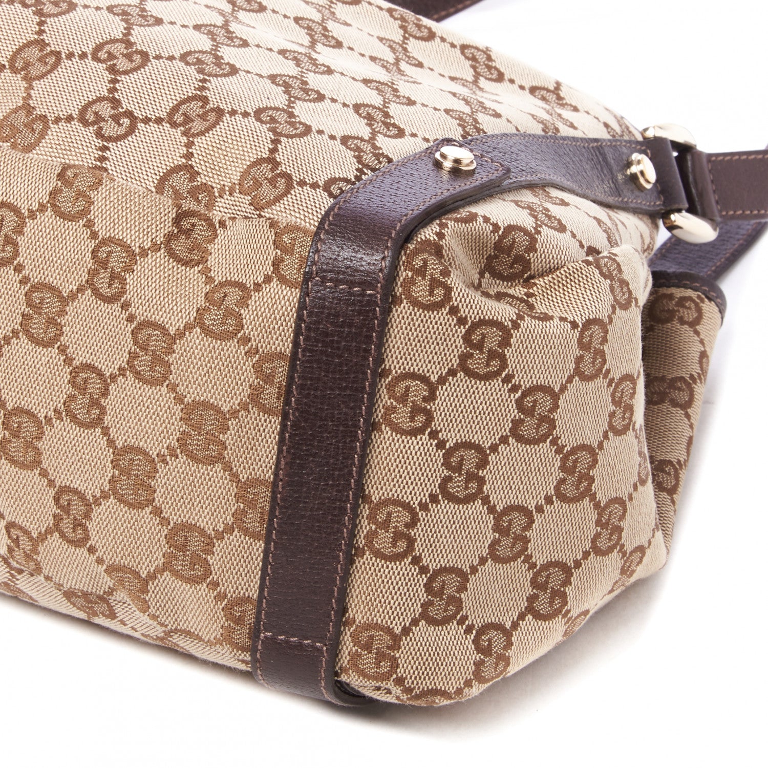 Gucci Monogram Medium Abbey Shoulder Bag Dark Brown 5 of 7