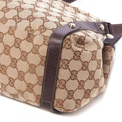 Gucci Monogram Medium Abbey Shoulder Bag Dark Brown 5 of 7