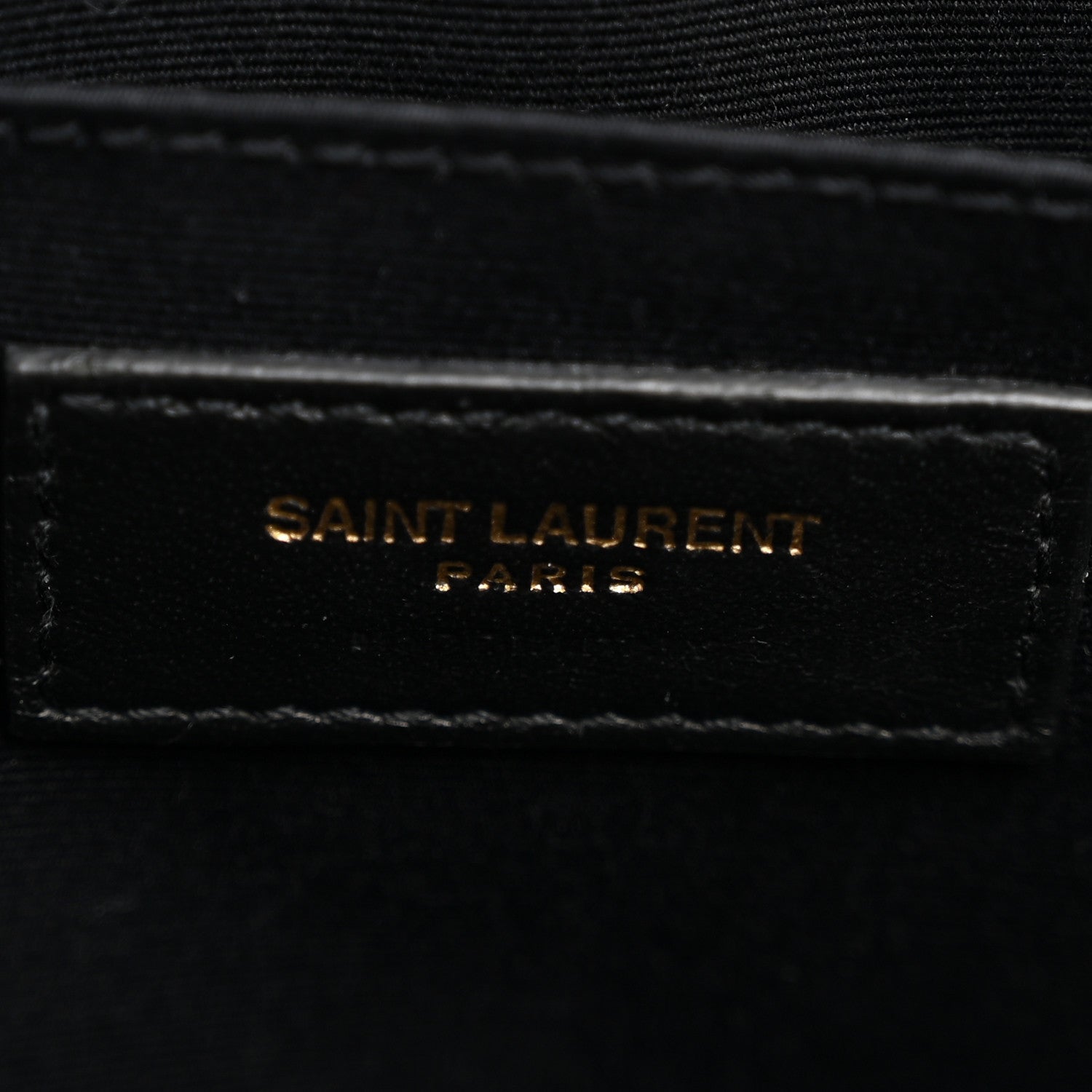 Saint Laurent Calfskin Matelasse Monogram Lou Camera Bag Black 6 of 13