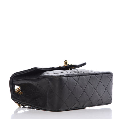 Chanel Lambskin Quilted Mini Square Flap Black 4 of 10
