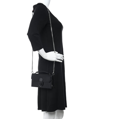 Christian Louboutin Patent Calfskin Mini Elisa Baguette Black 3 of 9