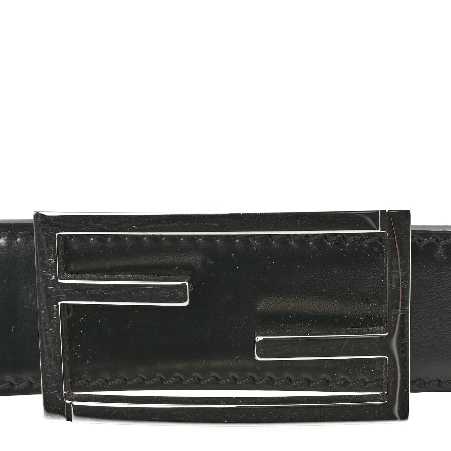 Calfskin FF Belt Black