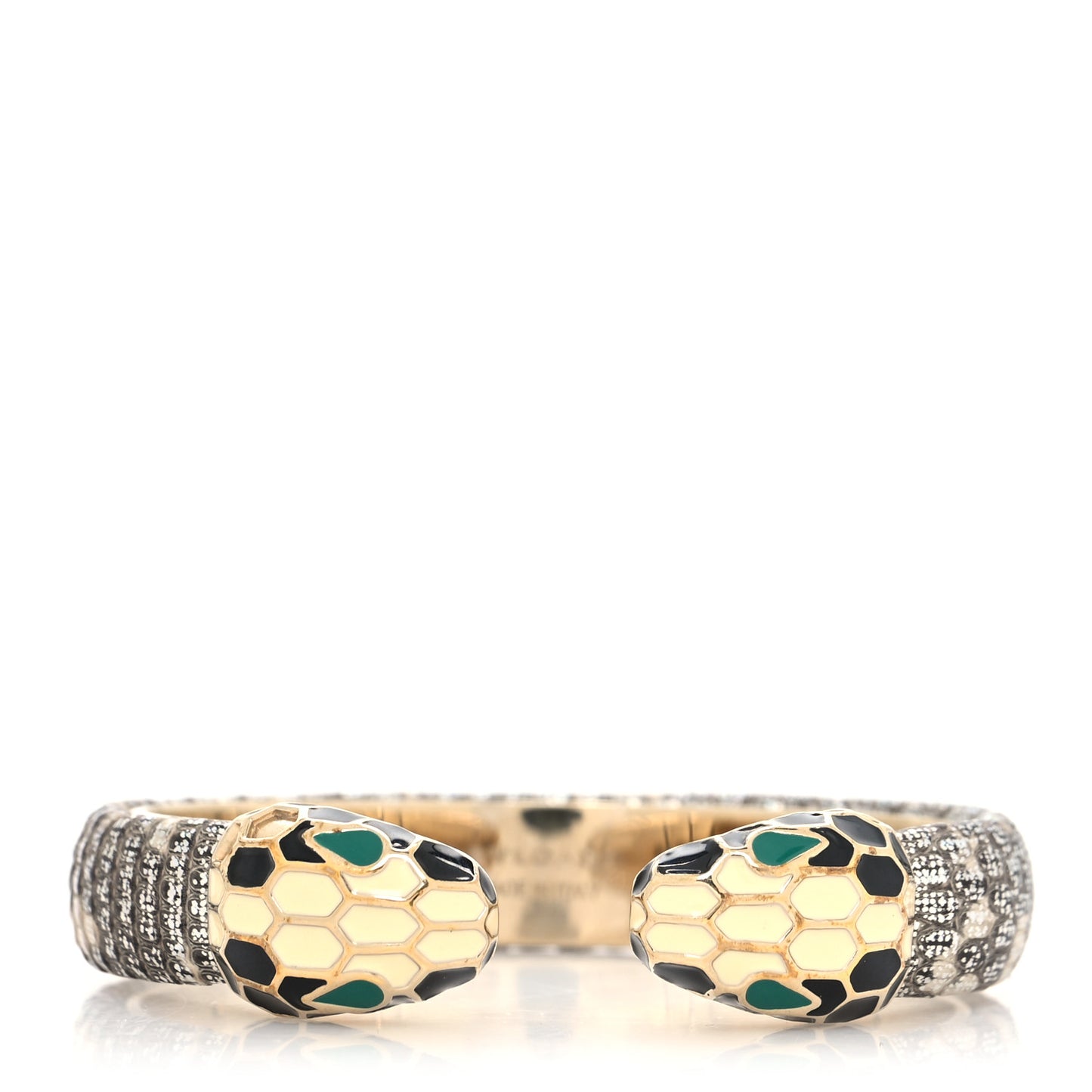 Metallic Karung Serpenti Forever Bracelet