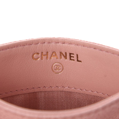 Chanel Caviar Quilted Boy Card Holder Light Pink 6 of 9