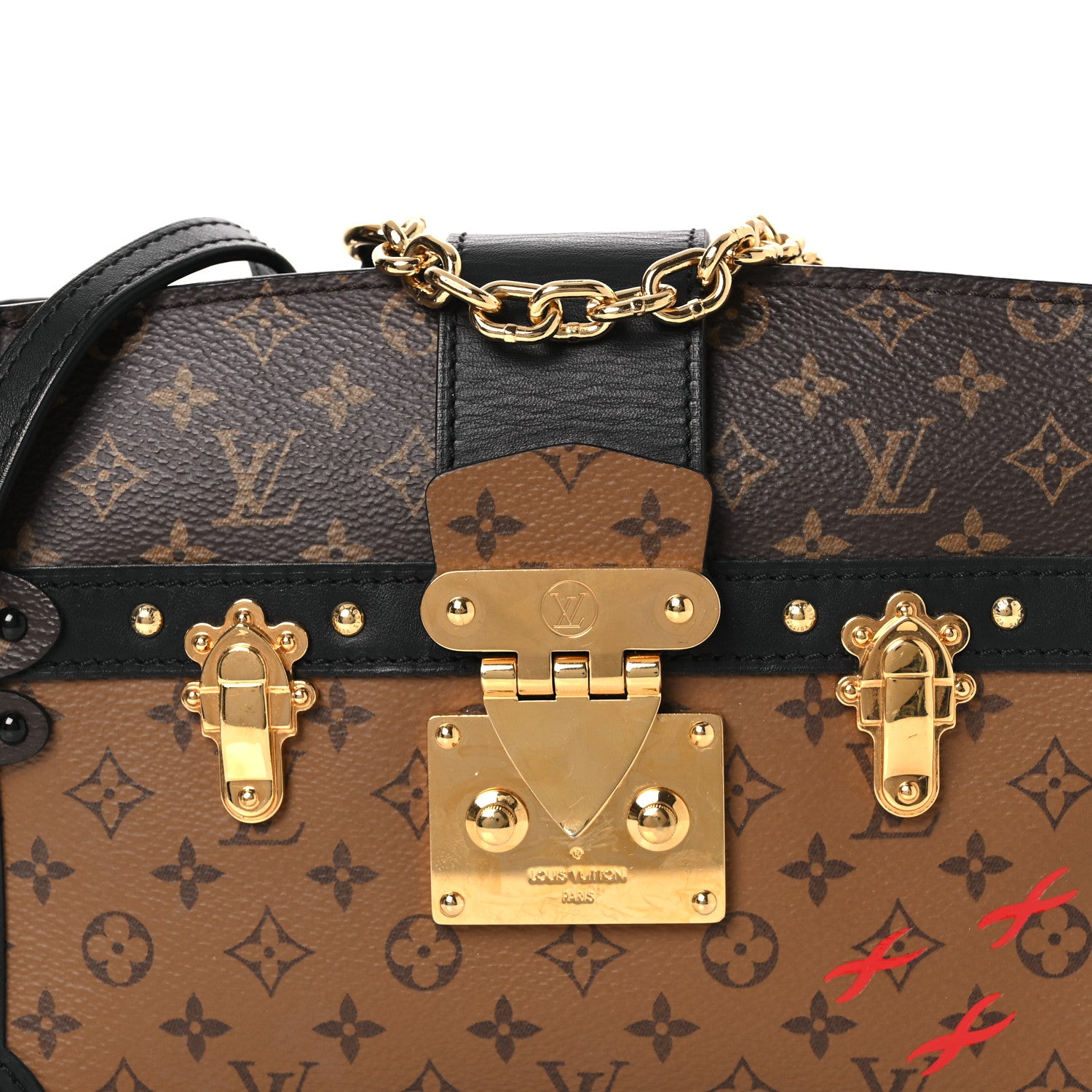 Louis Vuitton Reverse Monogram Trunk Clutch 6 of 10