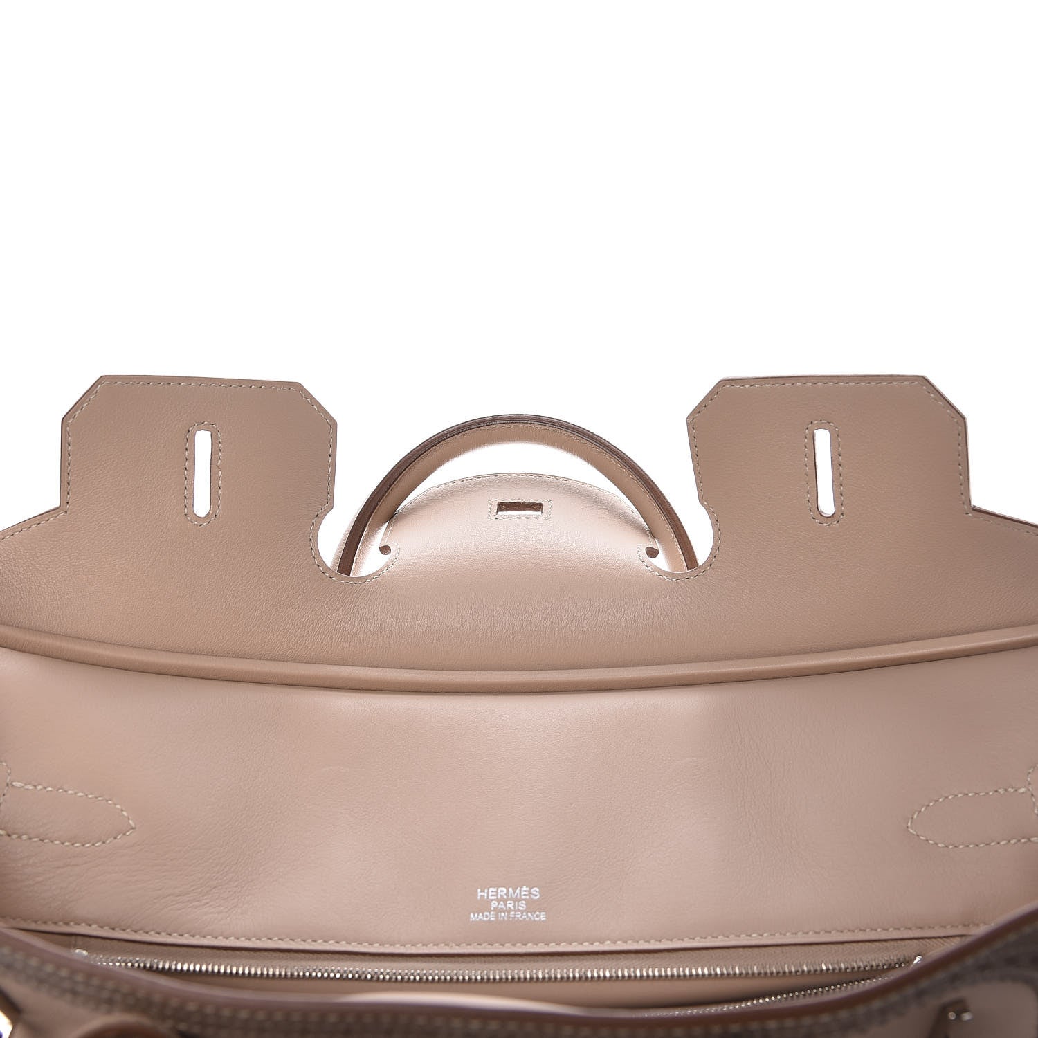 Hermes Swift Ghillies Birkin 35 Argile Etoupe 27 of 38