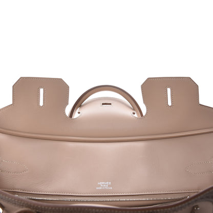 Hermes Swift Ghillies Birkin 35 Argile Etoupe 27 of 38