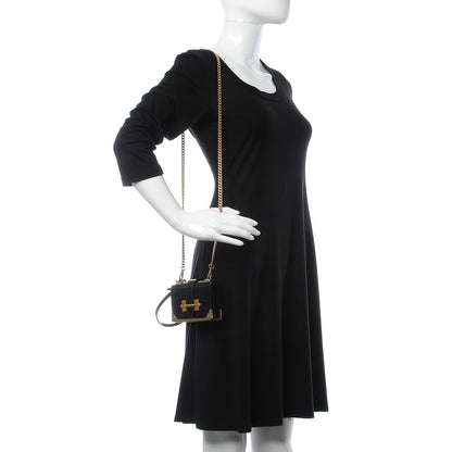 Prada Spazzolato Micro Cahier Bag Black 2 of 10