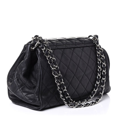 Chanel Caviar Quilted Timeless Accordion Flap Black 2 of 5