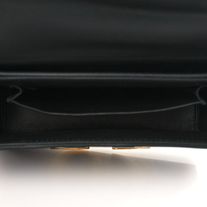 Christian Dior Box Calfskin 30 Montaigne Box Bag Black 4 of 7